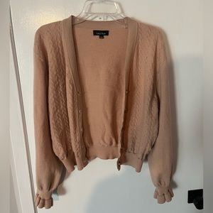 Lea & Viola Cropped Cardigan